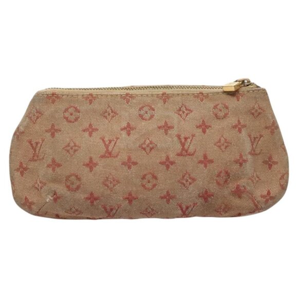 LOUIS VUITTON Monogram Mini Ansophie Pouch Red M92696 LV Auth 121201 - Picture 3 of 16